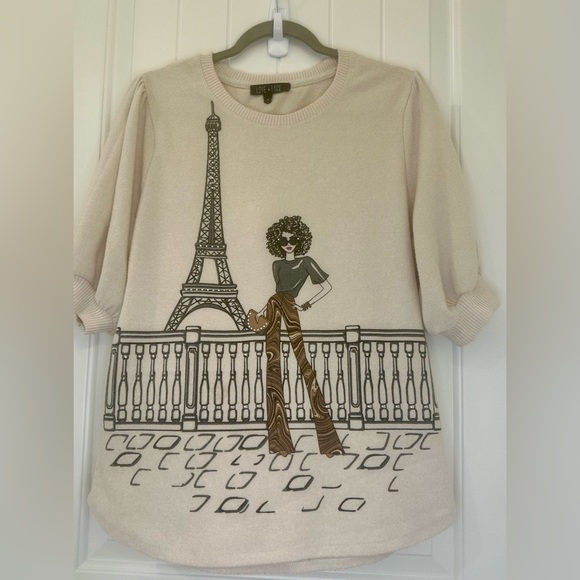 PARIS EIFFEL TOWER WOMEN’S TOP - Picture 1 of 5